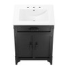 Modway Steamforge 24" Bathroom Vanity - EEI-6413-WHI-BLK