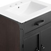 Modway Steamforge 24" Bathroom Vanity - EEI-6413-WHI-BLK