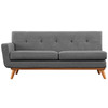 Modway Engage Left-Arm Loveseat EEI-1795-DOR Gray