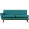 Modway Engage Left-Arm Loveseat EEI-1795-TEA Teal