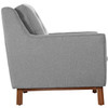 Modway Beguile Upholstered Fabric Loveseat EEI-1799-GRY Expectation Gray