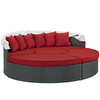 Modway Sojourn Outdoor Patio Sunbrella® Daybed EEI-1986-CHC-RED Canvas Red