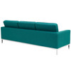 Modway Loft Upholstered Fabric Sofa EEI-2052-TEA Teal