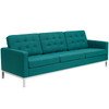 Modway Loft Upholstered Fabric Sofa EEI-2052-TEA Teal