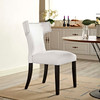 Modway Curve Vinyl Dining Chair EEI-2220-WHI White