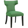 Modway Curve Fabric Dining Chair EEI-2221-GRN Kelly Green