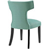 Modway Curve Fabric Dining Chair EEI-2221-LAG Laguna