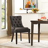 Modway Regent Tufted Fabric Dining Side Chair EEI-2223-BRN Brown