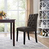Modway Duchess Fabric Dining Chair EEI-2231-BRN Brown