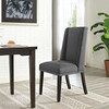 Modway Baron Fabric Dining Chair EEI-2233-GRY Gray