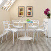 Modway Entangled Dining Set Set of 4 EEI-2348-WHI-SET White