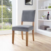 Modway Oblige Wood Dining Chair EEI-2547-GRY Gray