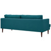 Modway Agile Upholstered Fabric Sofa and Armchair Set EEI-4080-TEA-SET Teal