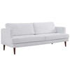 Modway Agile Upholstered Fabric Sofa and Armchair Set EEI-4080-WHI-SET White