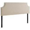 Modway Laura Queen Upholstered Fabric Headboard MOD-5394-BEI Beige