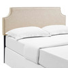 Modway Laura King Upholstered Fabric Headboard MOD-5396-BEI Beige