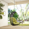 Modway Whisk Outdoor Patio Swing Chair Without Stand EEI-2656-PER-SET Peridot