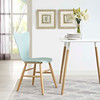 Modway Cascade Wood Dining Chair EEI-2672-LBU Light Blue
