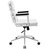 Modway Portray Highback Upholstered Vinyl Office Chair EEI-2685-WHI White