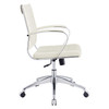 Modway Jive Mid Back Office Chair EEI-273-WHI White