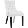 Modway Regent Dining Side Chair Vinyl Set of 2 EEI-2742-WHI-SET White