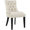 Modway Regent Dining Side Chair Fabric Set of 2 EEI-2743-BEI-SET Beige