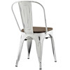 Modway Promenade Dining Side Chair Set of 2 EEI-2751-WHI-SET White