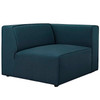 Modway Mingle 5 Piece Upholstered Fabric Sectional Sofa Set EEI-2835-BLU Blue