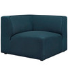 Modway Mingle 5 Piece Upholstered Fabric Sectional Sofa Set EEI-2835-BLU Blue