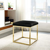 Modway Anticipate Ottoman EEI-2849-GLD-BLK Gold Black