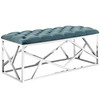 Modway Intersperse Bench EEI-2867-SLV-SEA Sea Blue