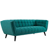 Modway Bestow 2 Piece Upholstered Fabric Sofa and Armchair Set EEI-2976-TEA-SET Teal