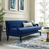 Modway Concur Button Tufted Performance Velvet Sofa EEI-2997-NAV Navy