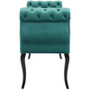 Modway Adelia Chesterfield Style Button Tufted Performance Velvet Bench EEI-3018-TEA Teal