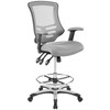 Modway Calibrate Mesh Drafting Chair EEI-3043-GRY Gray