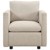 Modway Activate Upholstered Fabric Armchair EEI-3045-BEI Beige