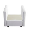 Modway Activate Upholstered Fabric Armchair EEI-3045-WHI White