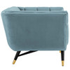 Modway Adept Performance Velvet Armchair EEI-3060-SEA Sea Blue