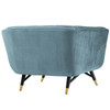 Modway Adept Performance Velvet Armchair EEI-3060-SEA Sea Blue