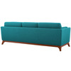 Modway Chance Upholstered Fabric Sofa EEI-3062-TEA Teal