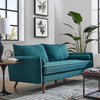 Modway Revive Upholstered Fabric Sofa EEI-3092-TEA Teal