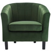 Modway Prospect Channel Tufted Performance Velvet Armchair EEI-3188-EME Emerald