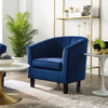 Modway Prospect Channel Tufted Performance Velvet Armchair EEI-3188-NAV Navy