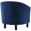 Modway Prospect Channel Tufted Performance Velvet Armchair EEI-3188-NAV Navy