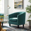 Modway Prospect Channel Tufted Performance Velvet Armchair EEI-3188-TEA Teal