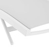 Modway Glimpse Outdoor Patio Mesh Chaise Lounge Chair EEI-3300-WHI-WHI White White