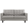 Modway Empress Sofa, Loveseat and Armchair Set of 3 EEI-3316-LGR Light Gray