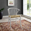 Modway Flourish Spindle Wood Dining Side Chair EEI-3338-WHI White