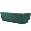 Modway Entertain Vertical Channel Tufted Performance Velvet Sofa EEI-3351-GRN Green