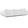 Modway Commix Down Filled Overstuffed 4 Piece Sectional Sofa Set EEI-3356-WHI White